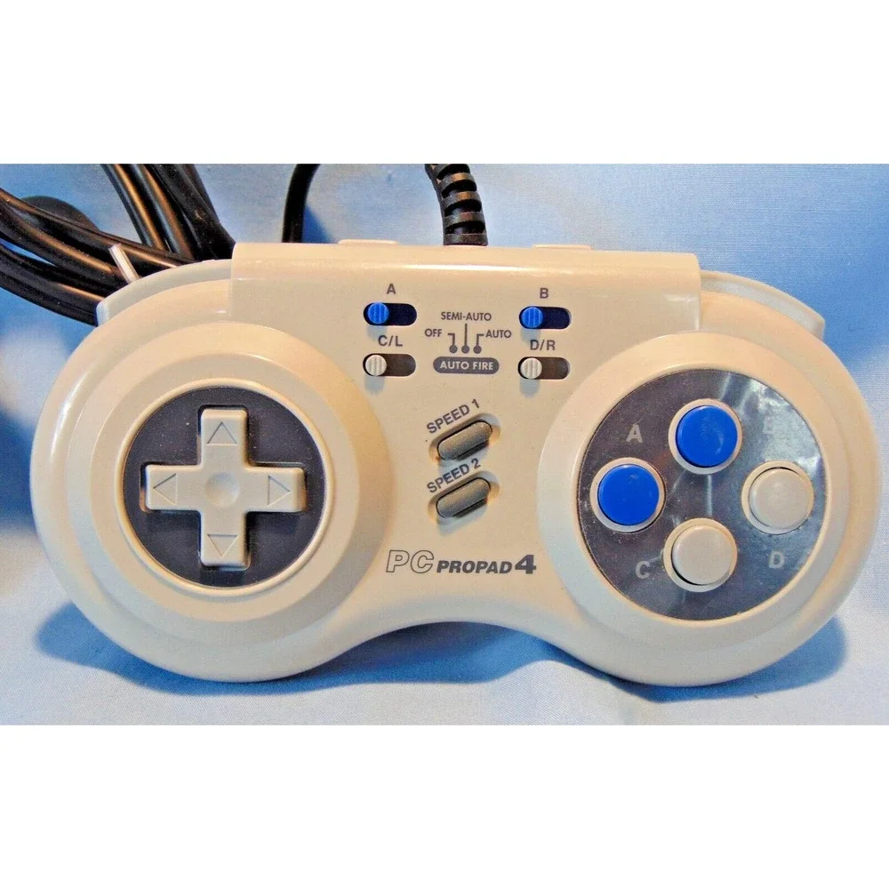 Vintage 1990s InterAct PC‎ Propad 4 SV-231 Gaming Controller PC Game Controller